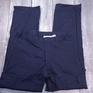 IFR Workwear Pants Mens 40x36 Westex Flame Resistant Cargo Navy Blue Ultrasoft